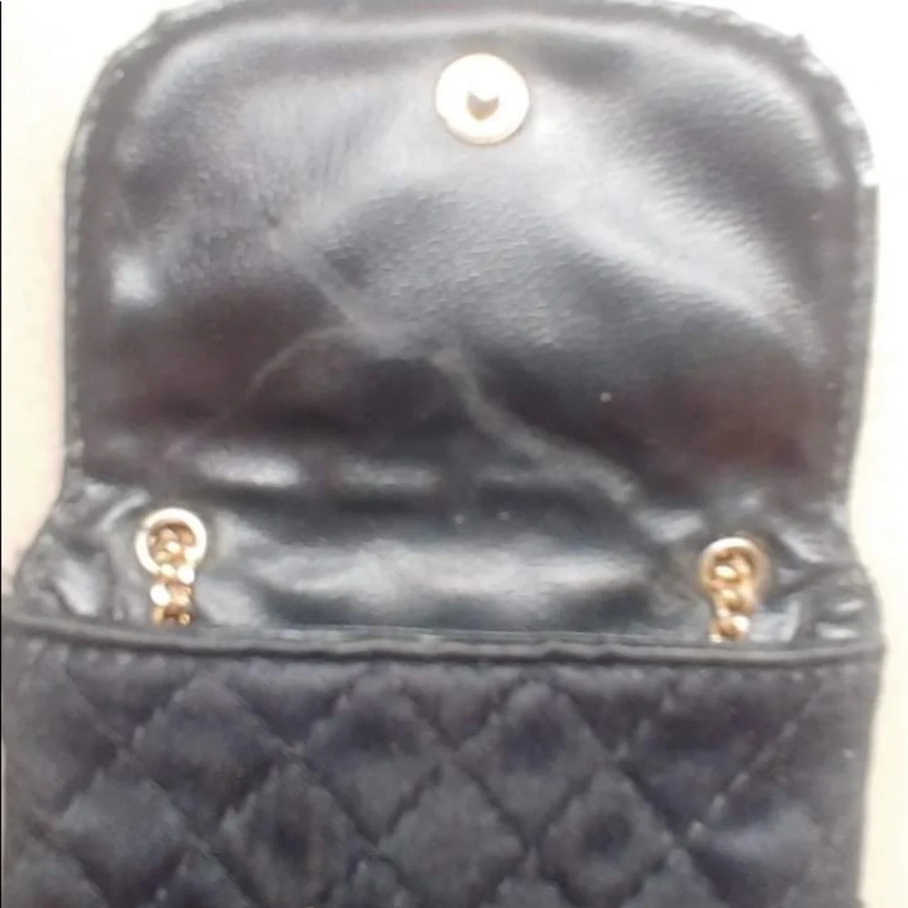 🔥Vintage Chanel Black Quilted Micro Mini Purse - Picture 9 of 12